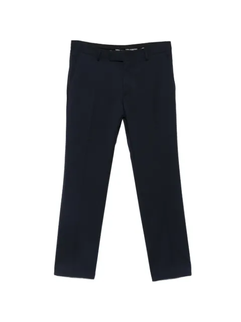 Karl Lagerfeld pressed-crease tailored trousers