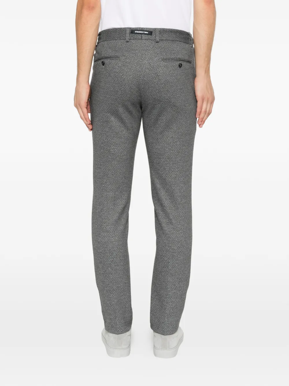 Karl Lagerfeld Pantalon met elastische tailleband Grijs