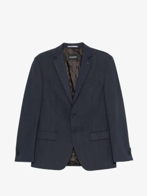 Karl Lagerfeld single-breasted notch-lapel blazer