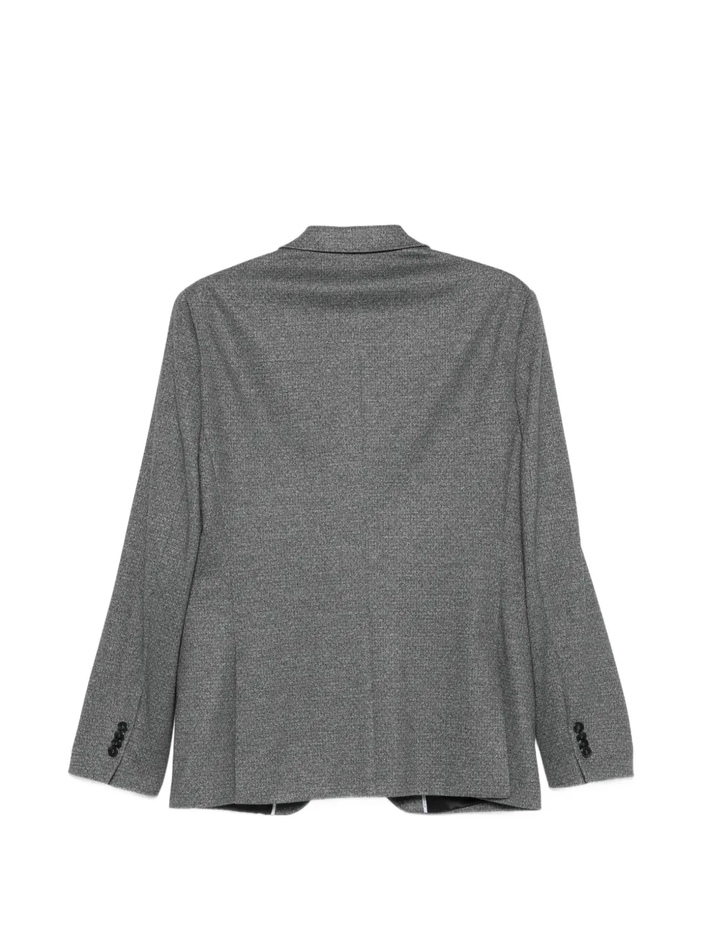 Karl Lagerfeld Blazer met enkele rij knopen Grijs