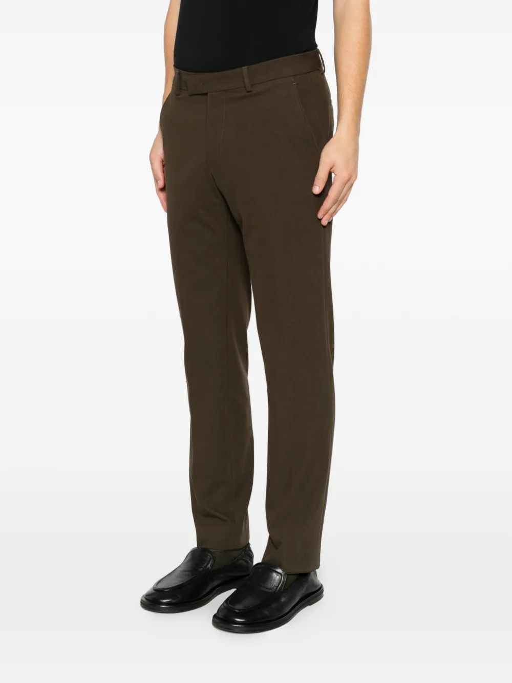 Karl Lagerfeld Broek met logopatch Bruin