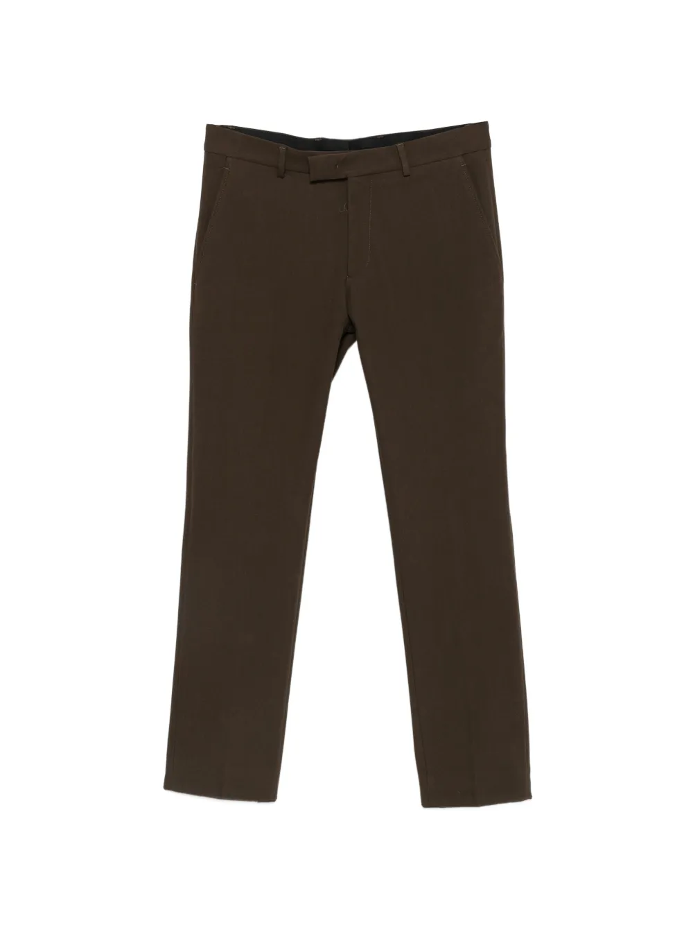 Karl Lagerfeld logo-patch trousers - Marrone