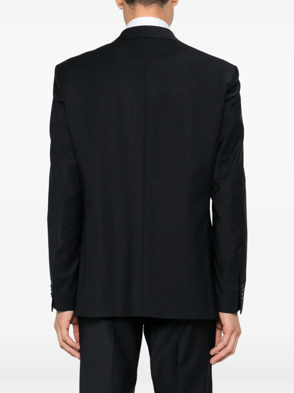 Karl Lagerfeld Blazer met enkele rij knopen Blauw