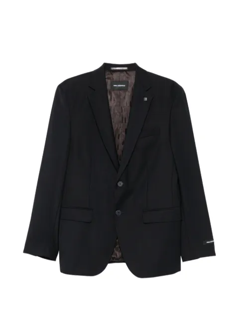 Karl Lagerfeld blazer à simple boutonnage