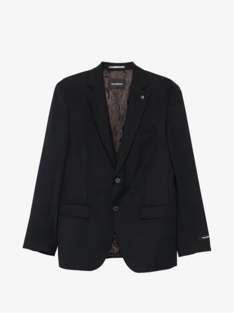 Karl Lagerfeld single-breasted buttoned blazer