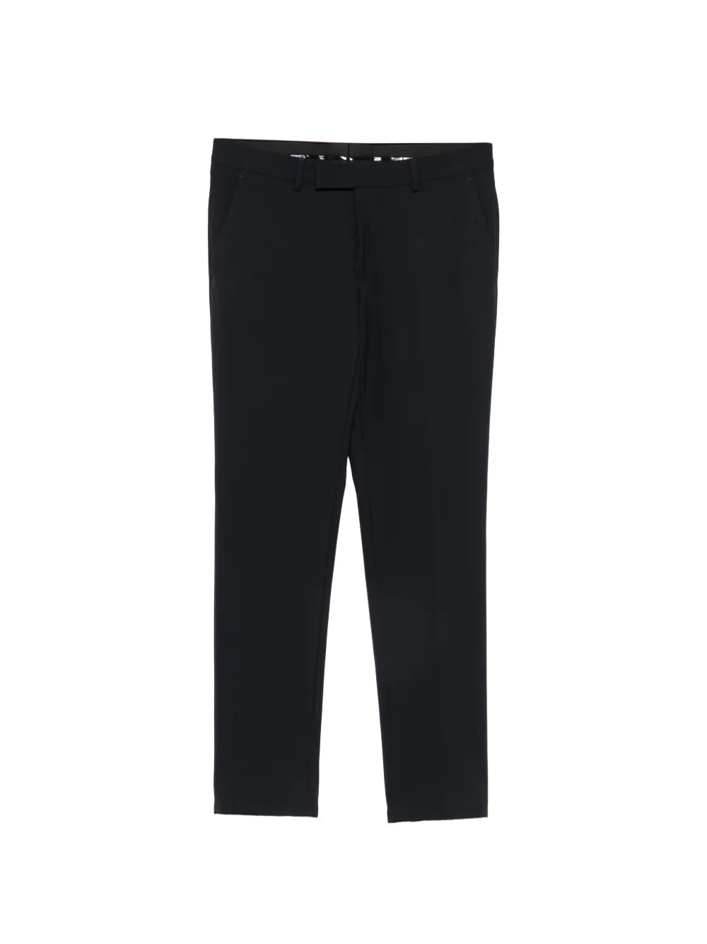 Karl Lagerfeld Hose mit Logo-Patch - Blau