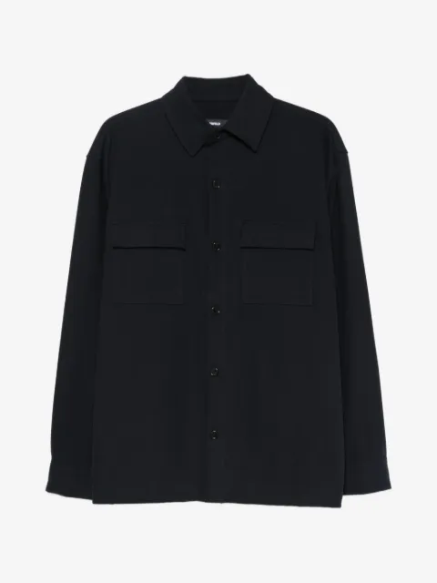 Karl Lagerfeld chest-pocket overshirt