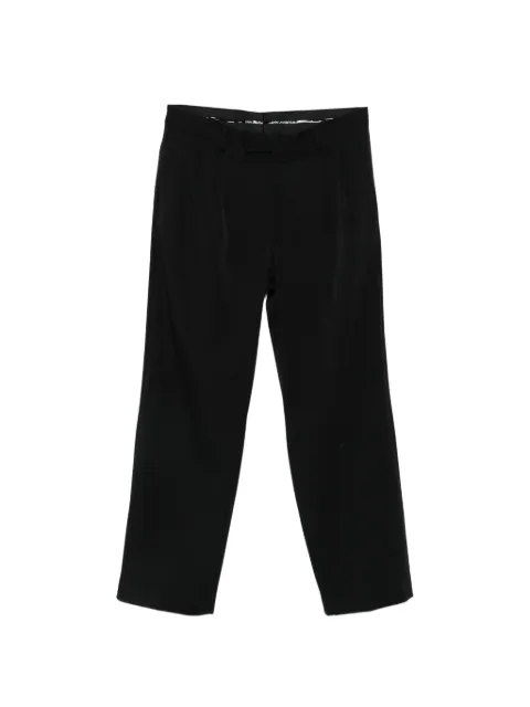 Karl Lagerfeld pantalones con diseño plisado