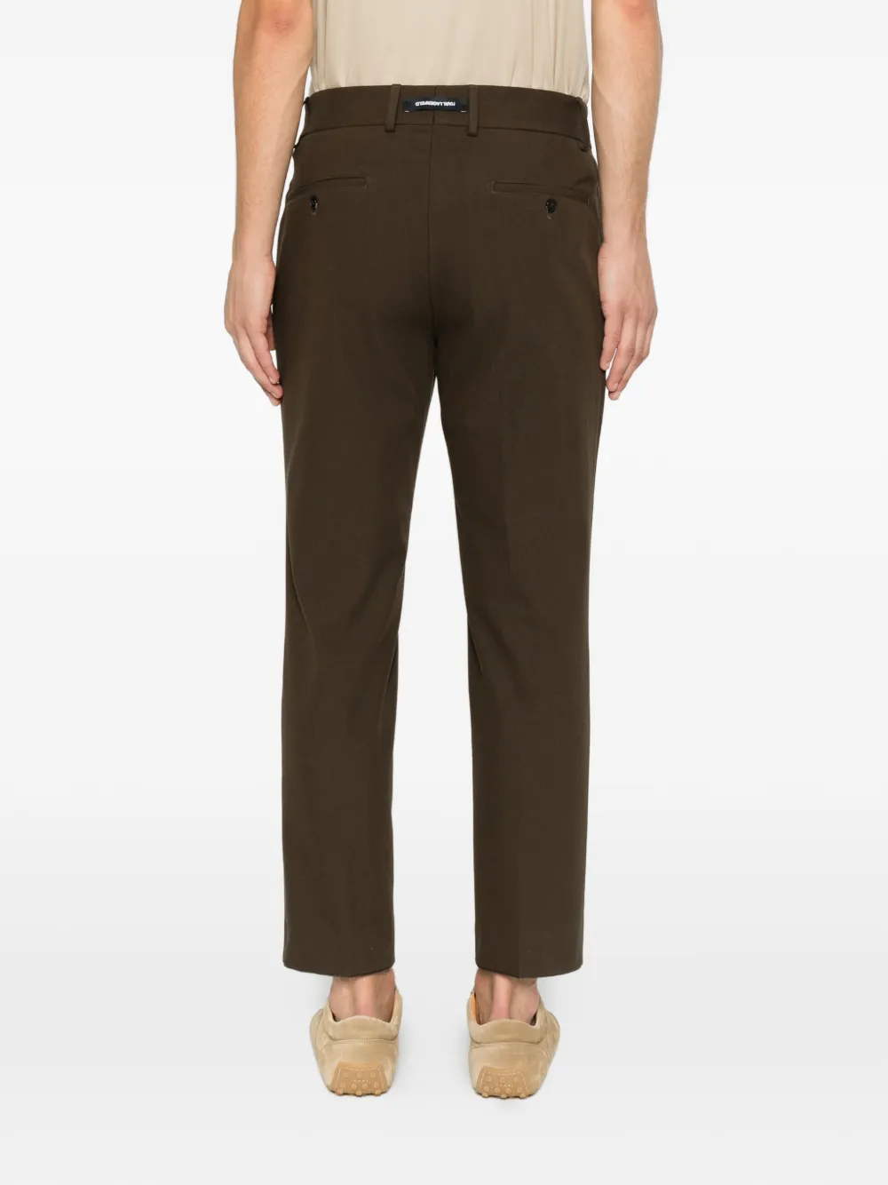 Karl Lagerfeld Broek met plooien Bruin