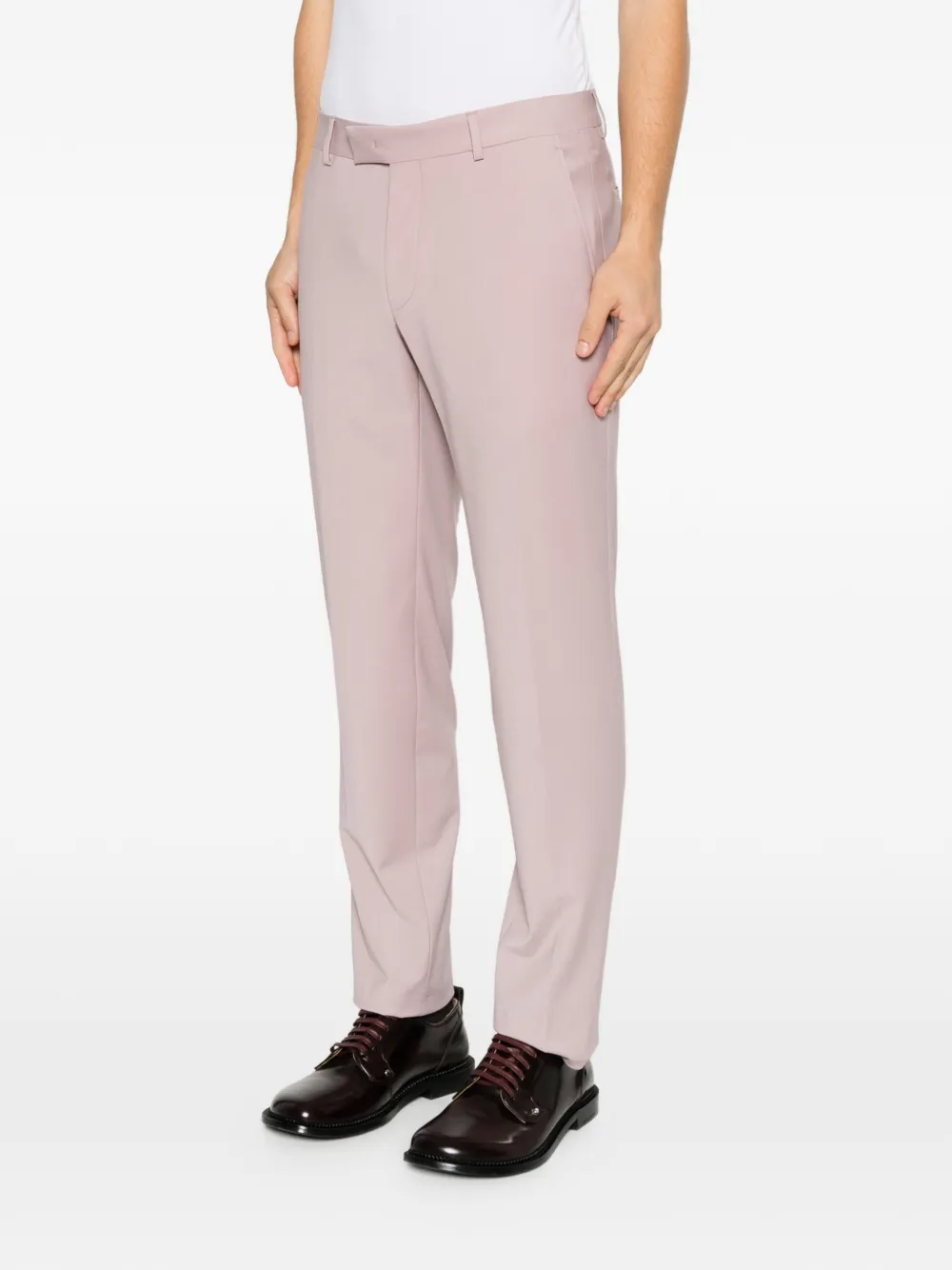 Karl Lagerfeld Pantalon met riemlussen Roze