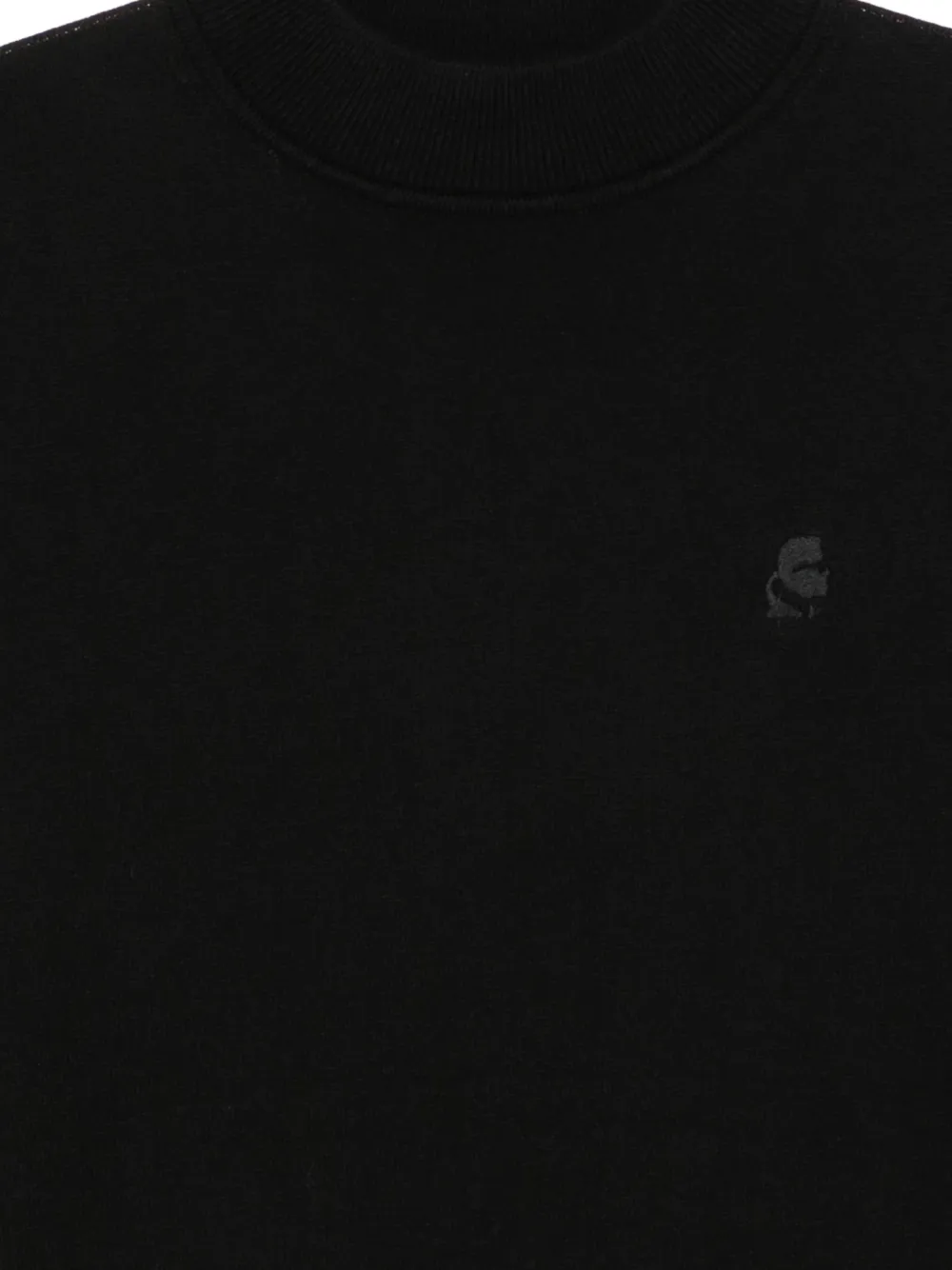 Karl Lagerfeld Trui met logopatch Zwart