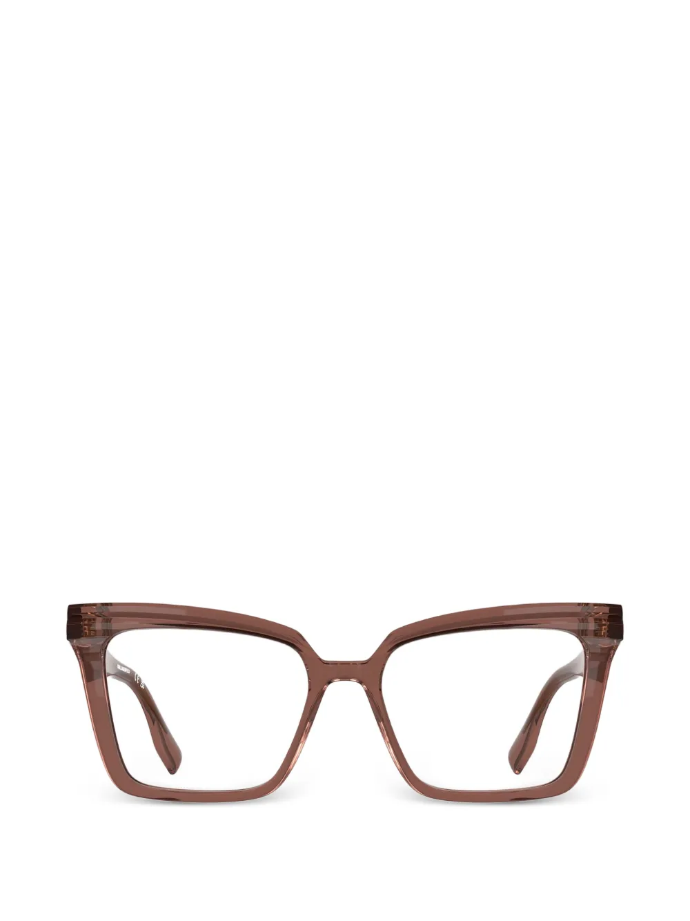 Karl Lagerfeld Brille mit eckigem Gestell - Rosa
