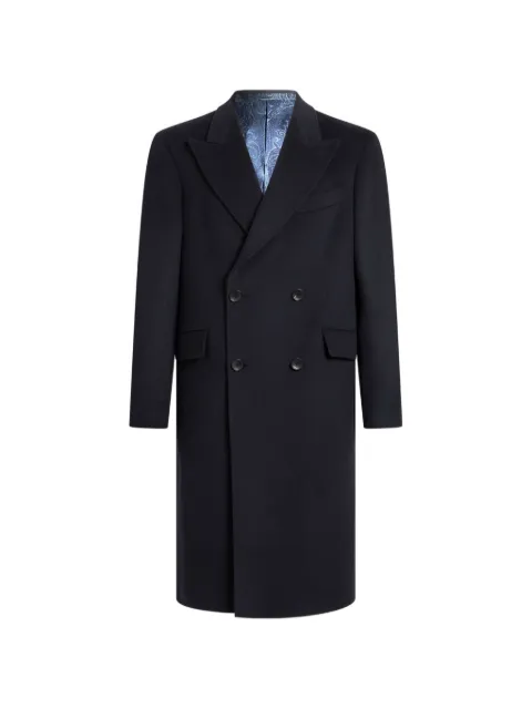ETRO double-breasted cashmere coat