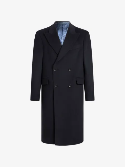 ETRO double-breasted cashmere coat