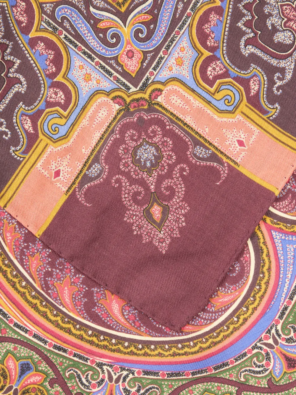 ETRO Sjaal met paisley-print Roze