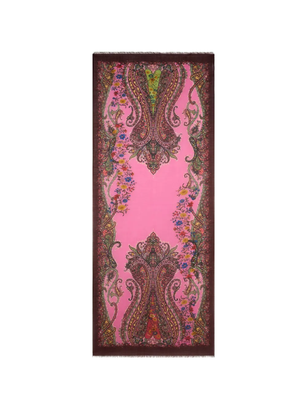 ETRO Sciarpa con stampa - Rosa