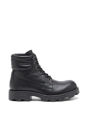 Diesel Alabama コンバットブーツ | ブラック | FARFETCH JP