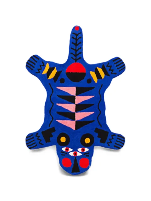 Qeeboo M Panther-motif rug