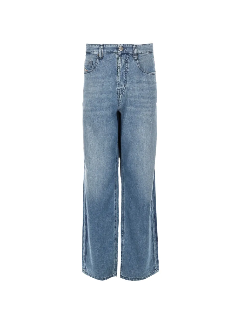 Diesel 2001 D-Marco faded straight-leg jeans - Blu