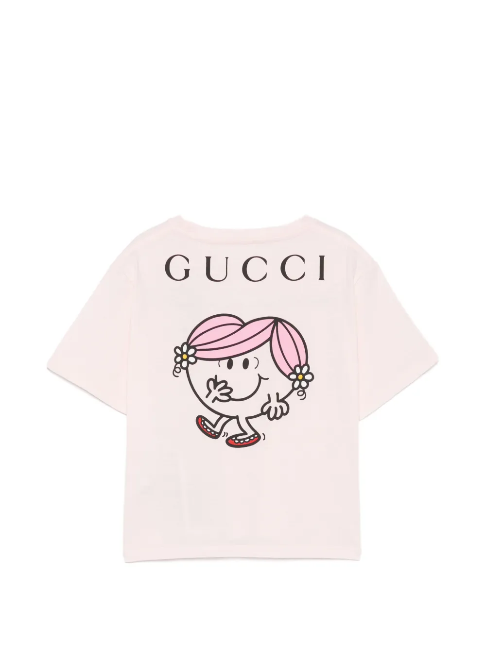 Gucci Kids x Mr. Men™ Little Miss™ T-shirt met print Roze