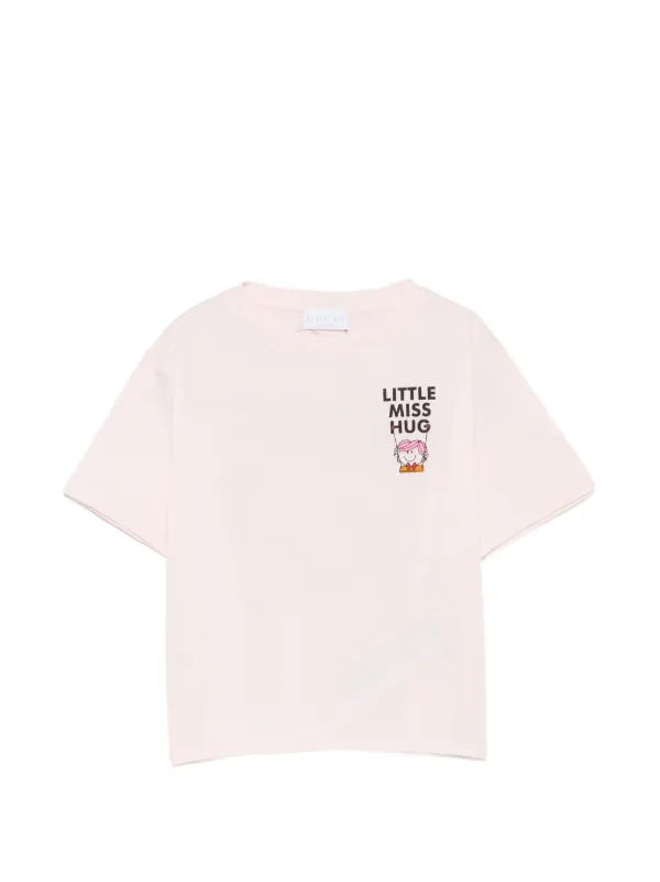 Gucci Kids x Mr Men Little Miss グラフィック Tシャツ | ピンク