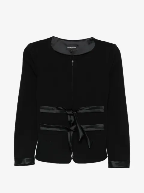 Emporio Armani Giacca con fiocco