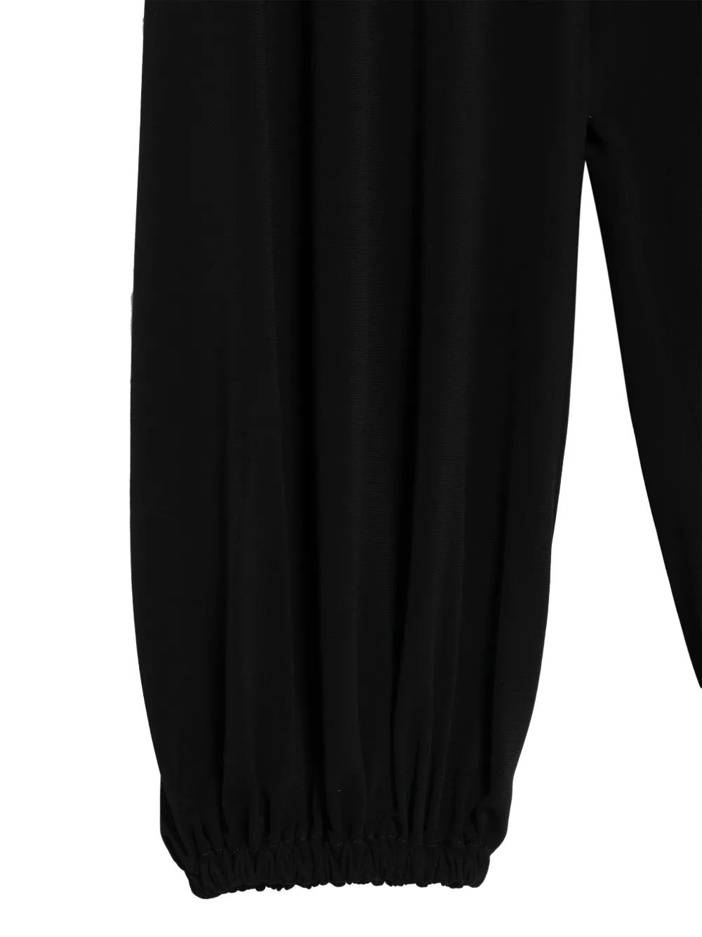 Emporio Armani Broek met elastische cuffs Zwart