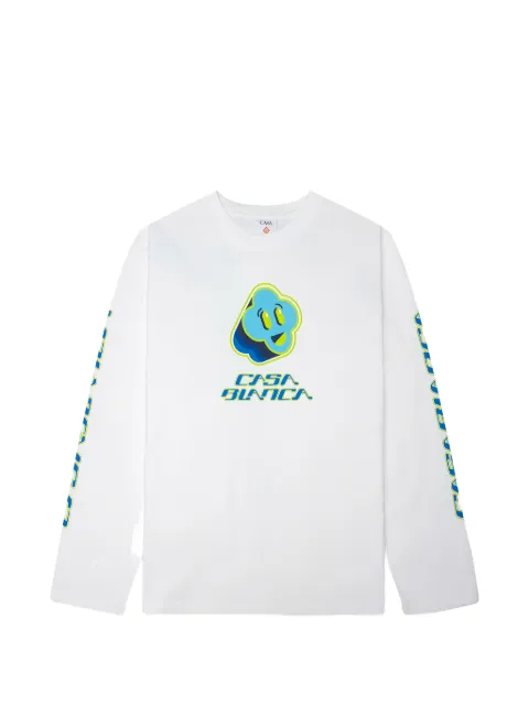 Casablanca Smiley Future motifs T-shirt