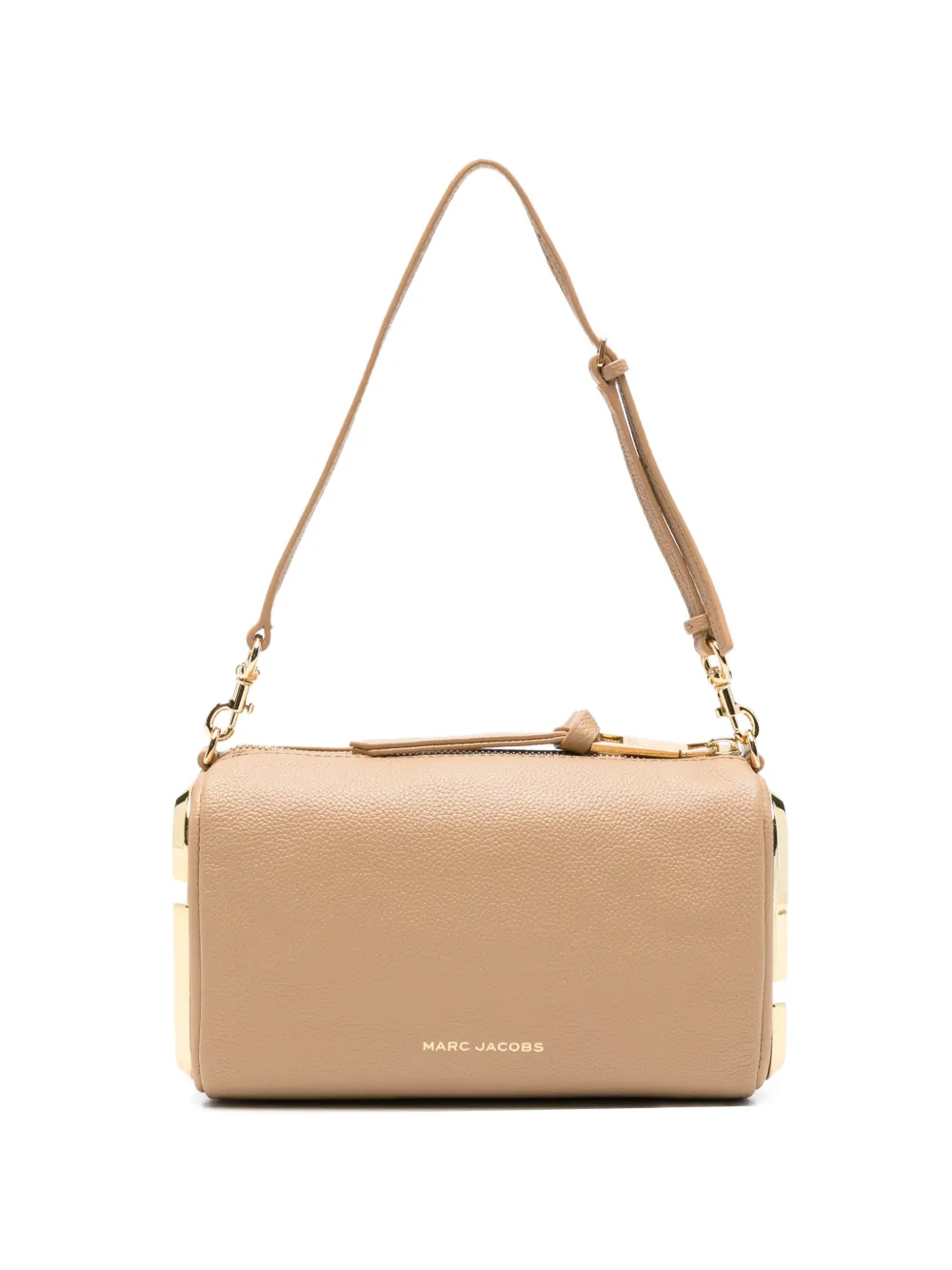 Marc Jacobs The Snapshot leather clutch bag - Toni neutri