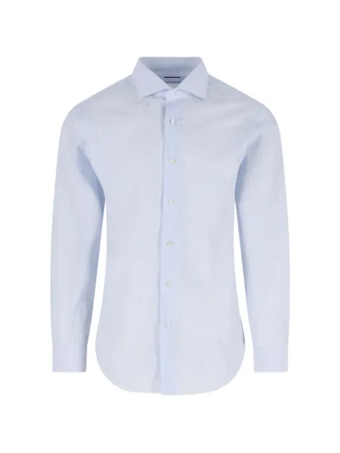 Barba striped-pattern shirt