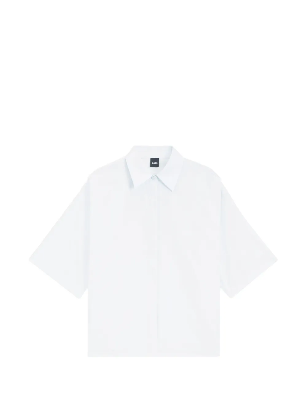 BOSS short-sleeve shirt - Blu
