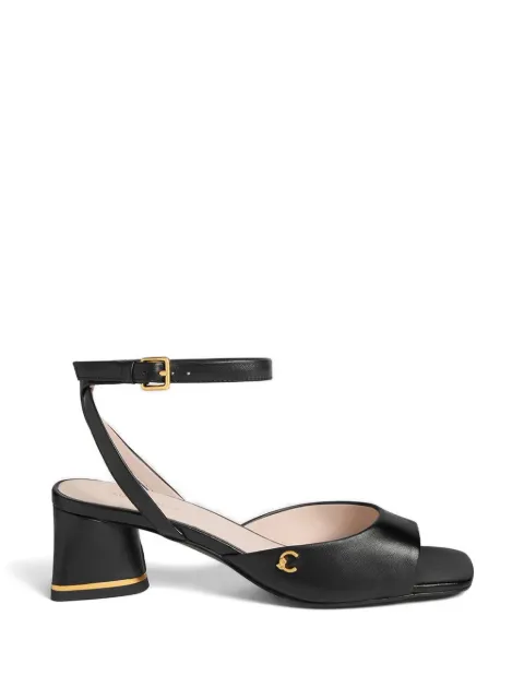 Coccinelle sandalias C-Everyday con placa del logo