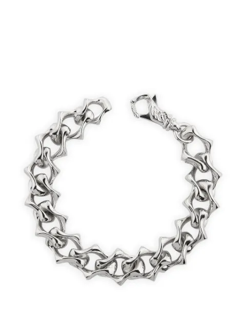 Emanuele Bicocchi pulsera Sharp con cadena pulida