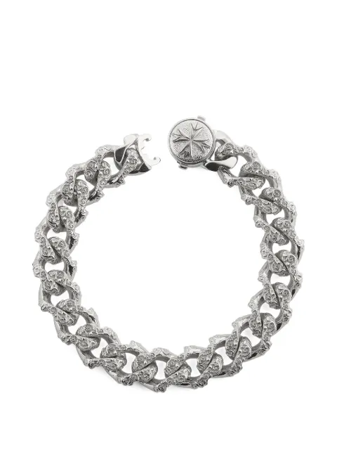 Emanuele Bicocchi Flourish curb-chain bracelet