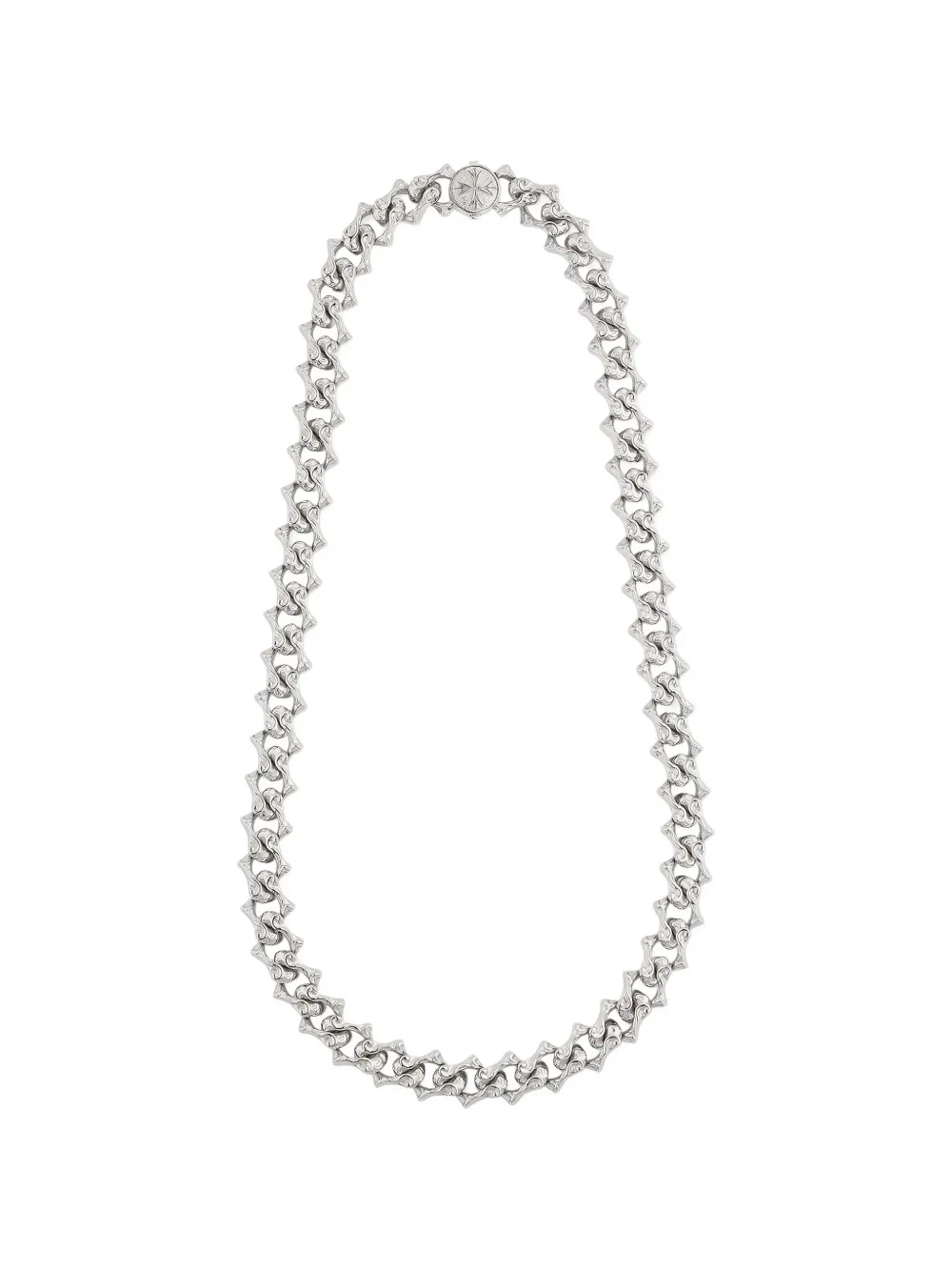 Emanuele Bicocchi Arabesque Sharp chain necklace - Argento