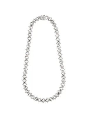 Emanuele Bicocchi Arabesque Sharp Chain Necklace | Silver | FARFETCH