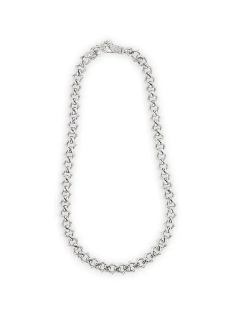 Emanuele Bicocchi polished sharp-chain necklace