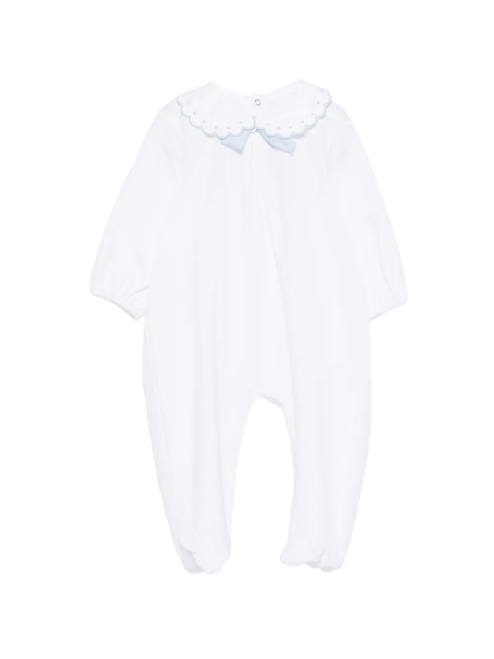 La Stupenderia scalloped-collar pajamas - Bianco