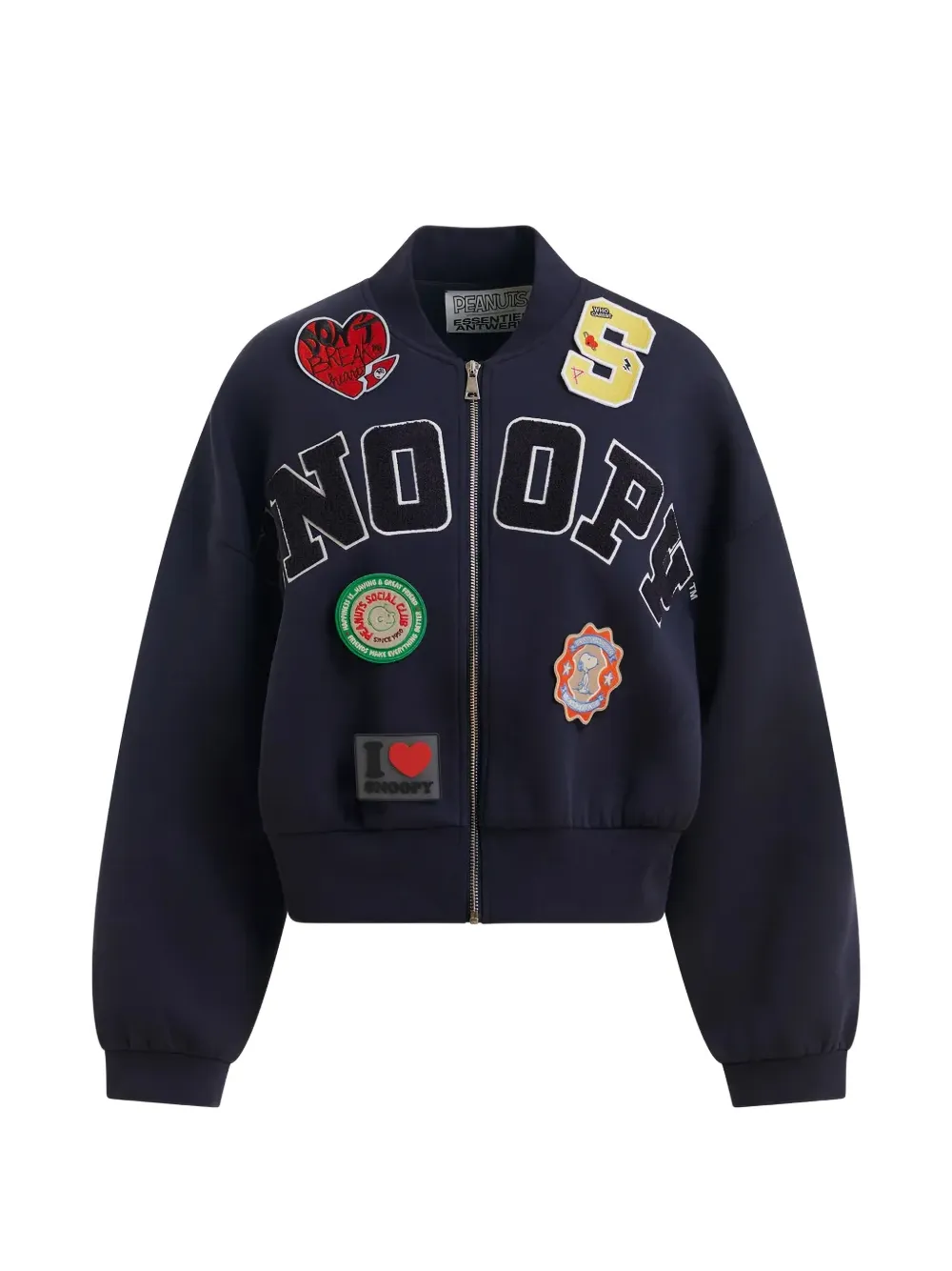 Essentiel Antwerp Snoopy bomber jacket - Blau