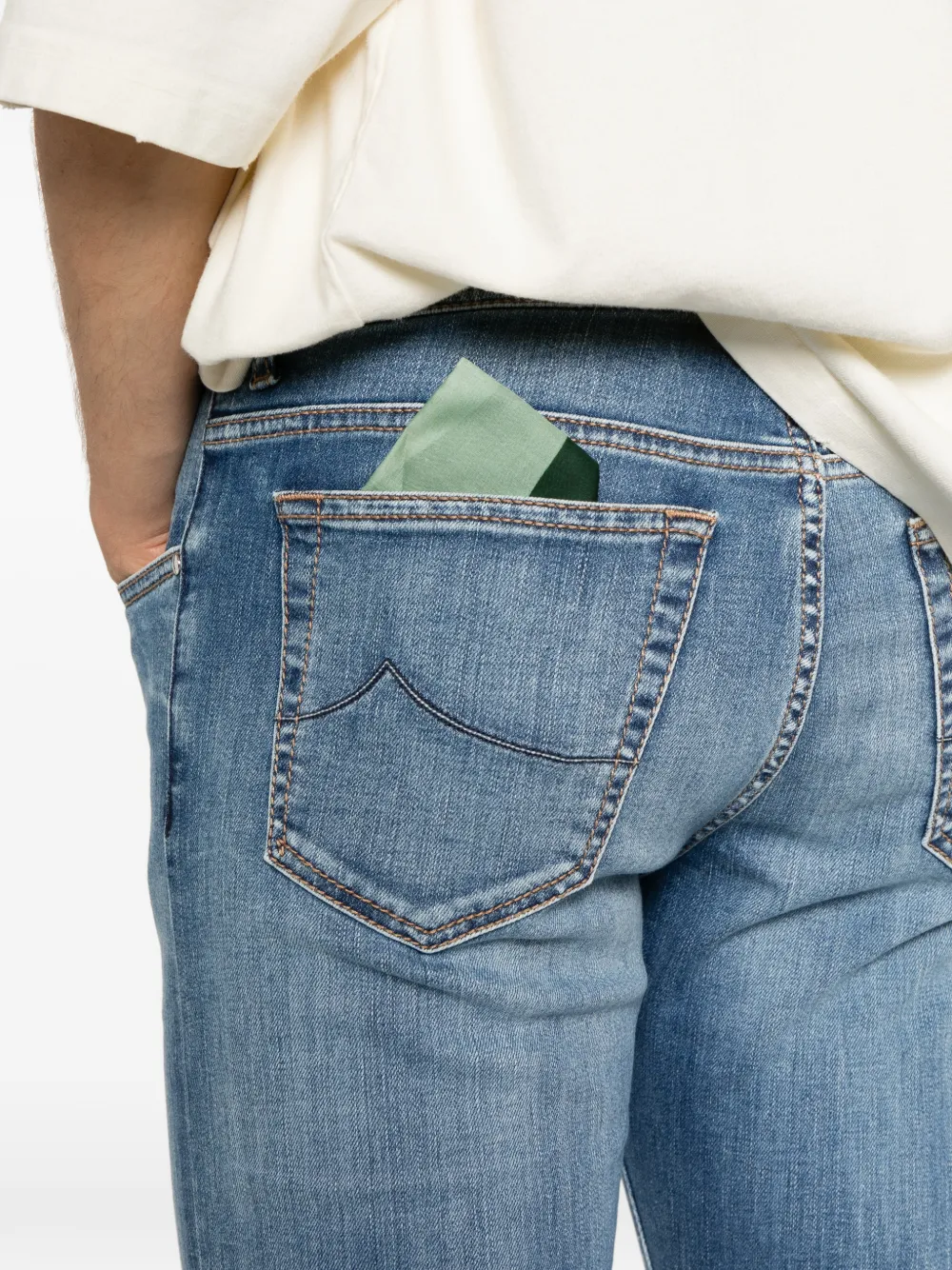 Jacob Cohën Bard jeans met vervaagd effect Blauw
