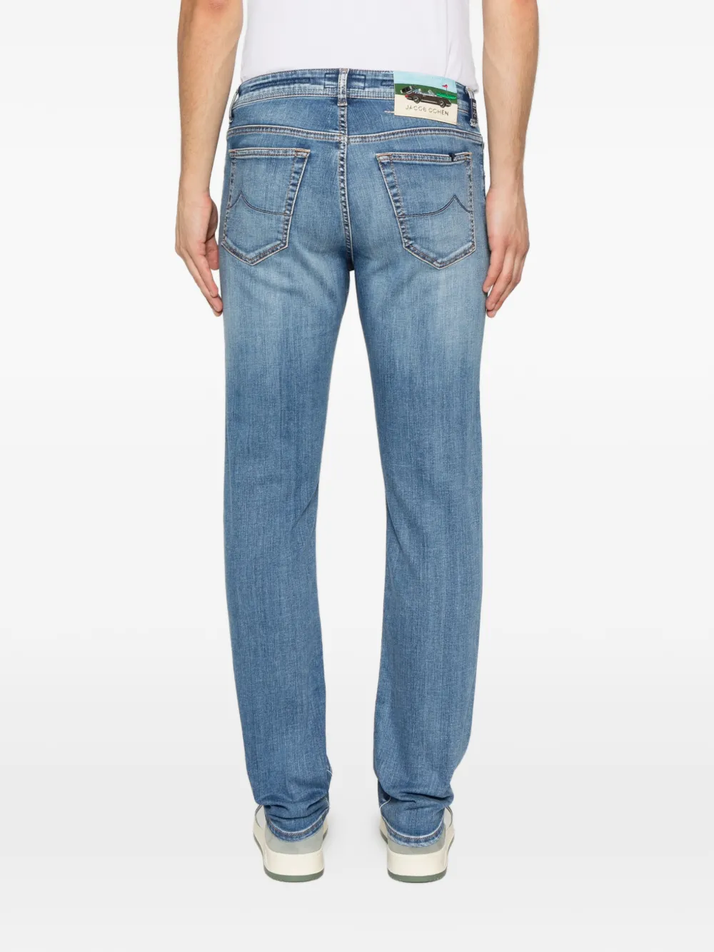 Jacob Cohën Bard jeans met vervaagd effect Blauw