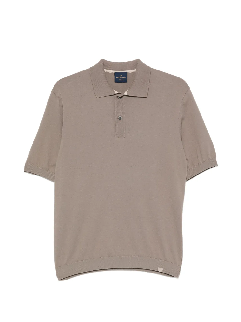 Paul & Shark logo-patch polo shirt - Nude