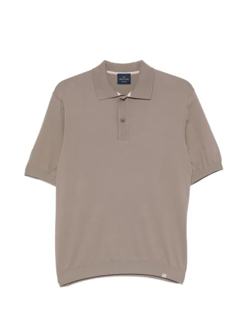 Paul & Shark logo-patch polo shirt