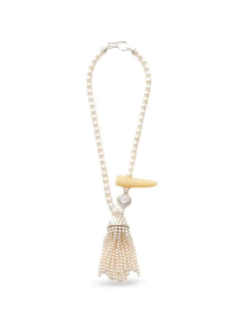 Nackiyé collar Petite Rengin con perlas
