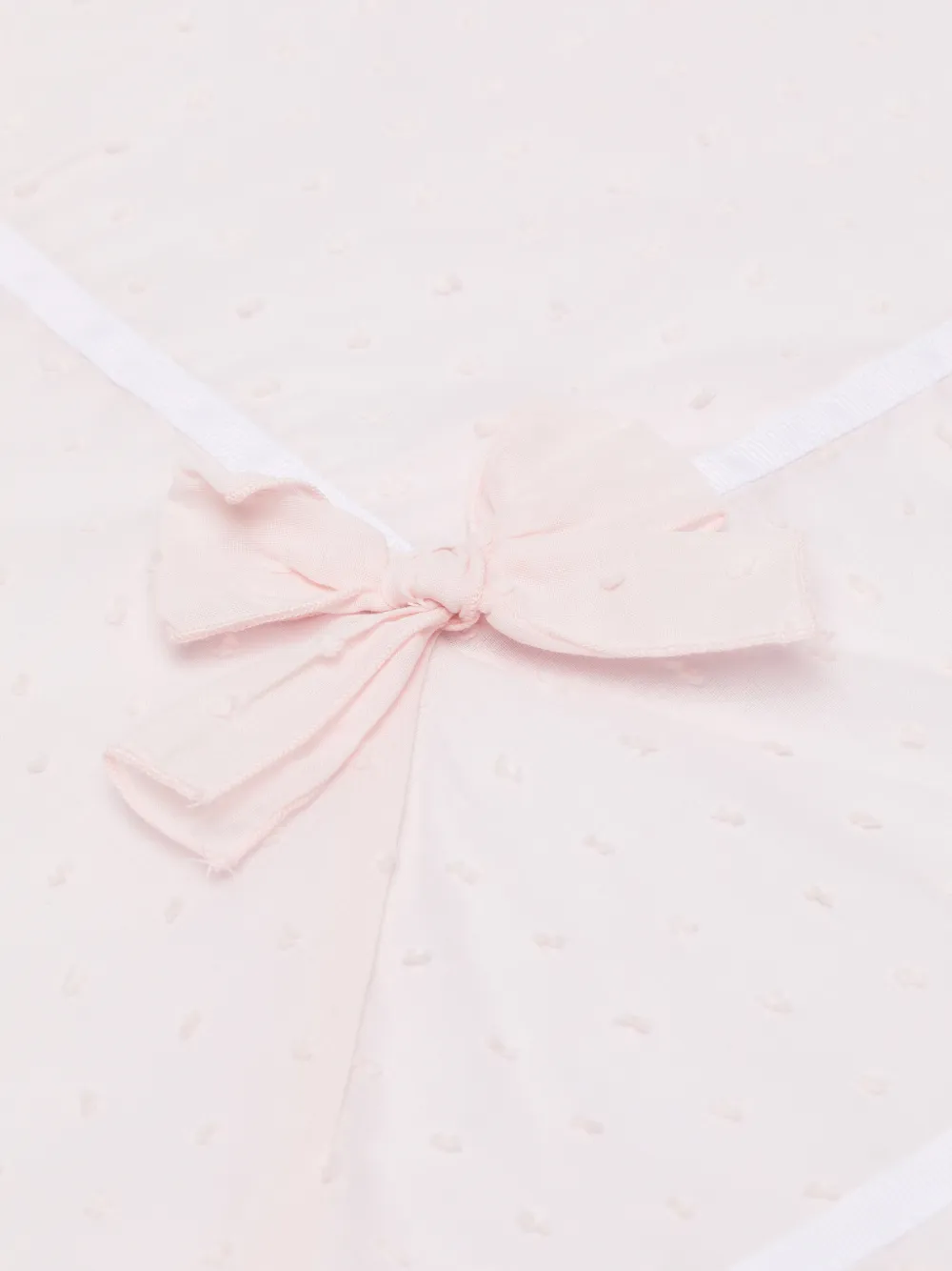 La Stupenderia Deken met strikdetail Roze