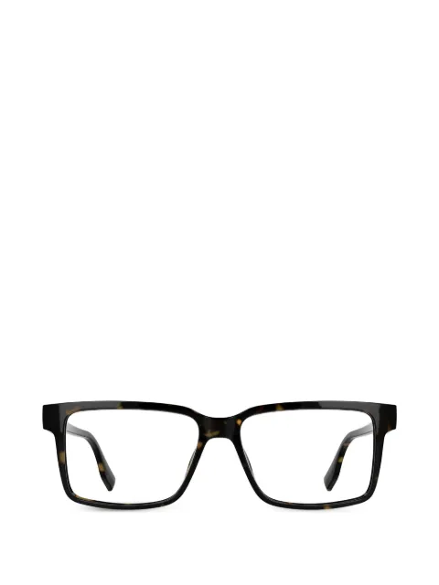 Karl Lagerfeld Eckige Brille in Schildpattoptik