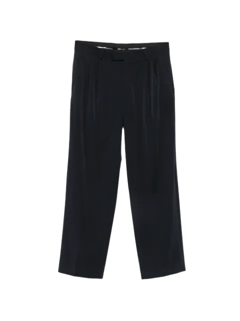 Karl Lagerfeld Smooth pleated wide-leg trousers