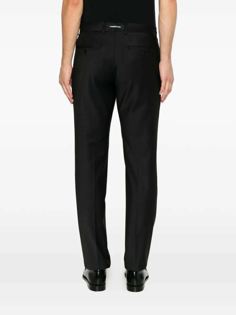 Karl Lagerfeld Geplooide pantalon Zwart