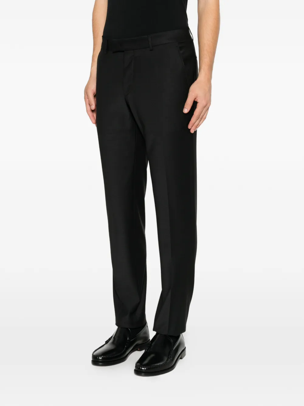 Karl Lagerfeld Geplooide pantalon Zwart
