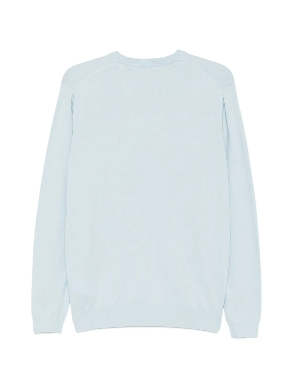 Karl Lagerfeld Trui met geborduurd logo en ronde hals Blauw